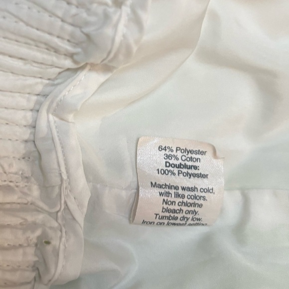 💚J CREW MINI SKIRT CASUAL COMFY PAPER BAG WAIST LIME GREEN & WHITE SZ 6💚 - Picture 11 of 13